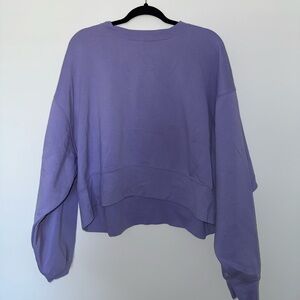 DSG Lavender Cropped Crewneck